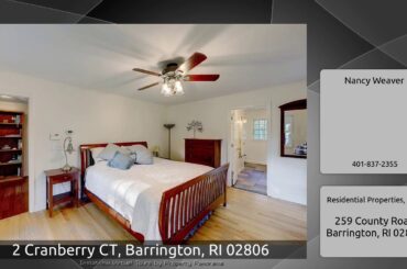 2 Cranberry CT, Barrington, RI 02806