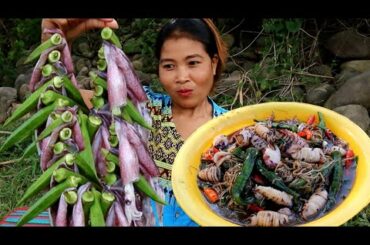 Yummy Cooking  squid  With Corn France recipe & - Cooking life TV