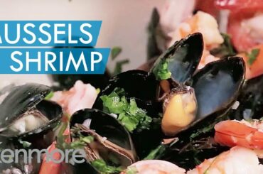 Easy Seafood Recipes: Mussels & Shrimp in White Wine Sauce | Kenmore