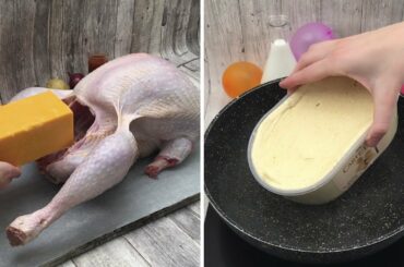 Chefclub Thanksgiving 🇺🇸  Cheese-Stuffed Turkey 🍗   Reese's French Toast 🍞  Fondue Tower 🧀