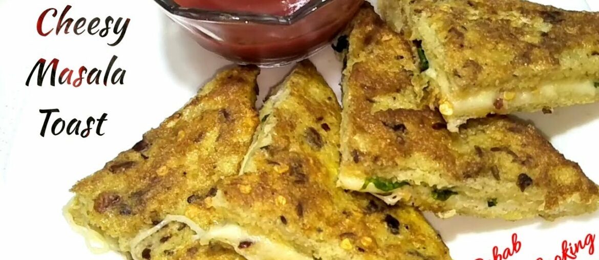 Masala Cheesy French Toast |Healthy Breakfast Recipe| Tea time Snacks Masala Cheesy French Toast |Healthy Breakfast Recipe| Tea time Snacks