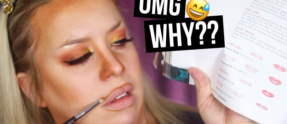 Following Makeup Rules From My Old COSMETOLOGY Textbook! Following Makeup Rules From My Old COSMETOLOGY Textbook!