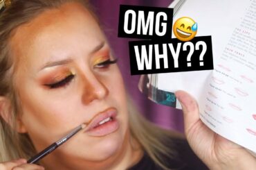 Following Makeup Rules From My Old COSMETOLOGY Textbook!