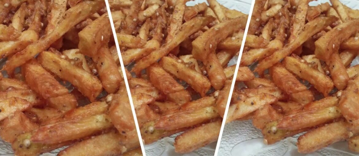 Easy Crispy Fried Finger Chips | Crispy French Fries Recipe Easy Crispy Fried Finger Chips | Crispy French Fries Recipe