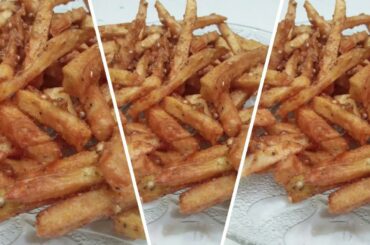 Easy Crispy Fried Finger Chips | Crispy French Fries Recipe