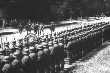 German troops in Paris,  Adolf Hitler at the Eiffel Tower and the French and the ...HD Stock Footage