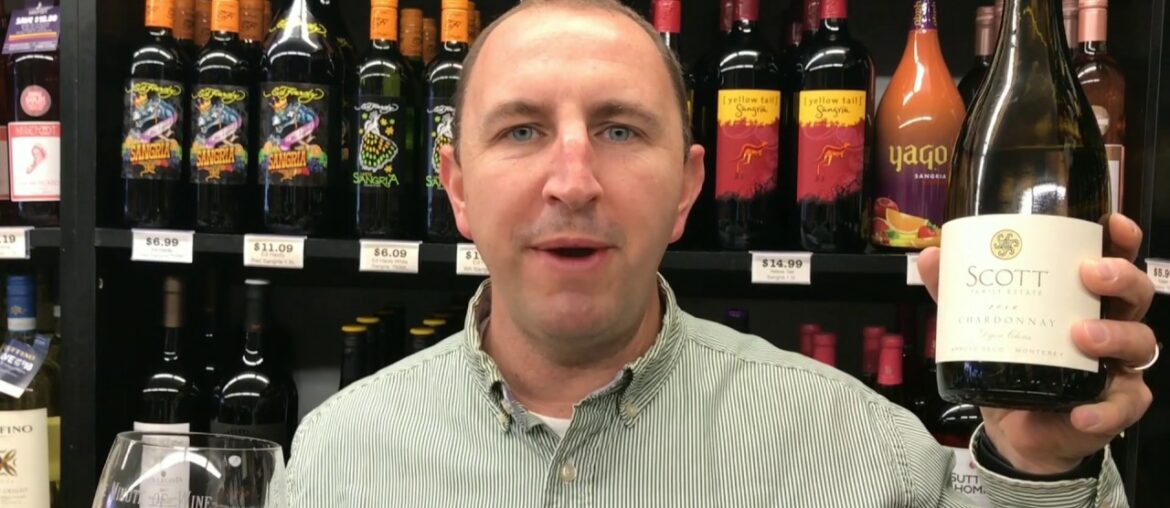 Scott Family Estate Chardonnay | One Minute Of Wine Episode # 706 Scott Family Estate Chardonnay | One Minute Of Wine Episode # 706