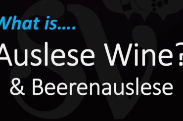 WTF is AUSLESE Wine?! (& Beerenauslese) What The FRUiT... Episode #3