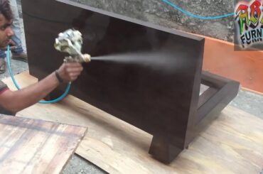 #woodpolish #mattepolish How to make Melamine matte & glossy polish in dining chair & table