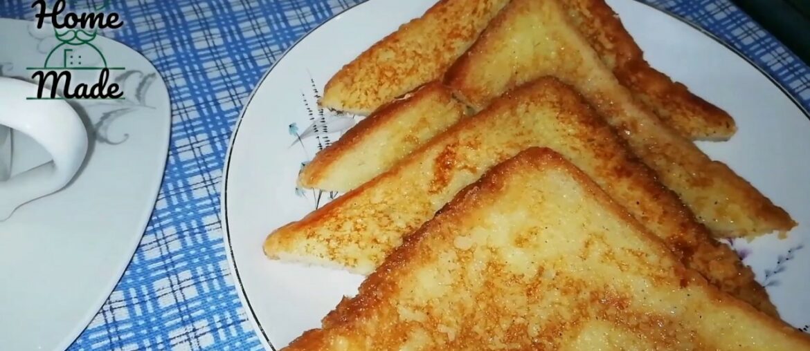 Classic French toast / breakfast recipe(HOME MADE BY AIMEN)