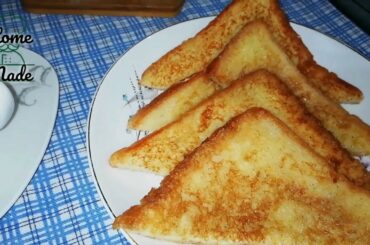 Classic French toast / breakfast recipe(HOME MADE BY AIMEN)