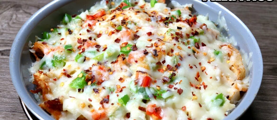 Restaurant Style Pizza Fries Recipe - Special Loaded Pizza French Fries Recipe | Fatima's Kitchen