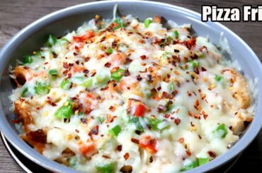 Restaurant Style Pizza Fries Recipe - Special Loaded Pizza French Fries Recipe | Fatima's Kitchen