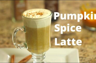 How To Make Pumpkin Spice Latte Recipe| Like Starbucks But Healthier | Rockin Robin Cooks