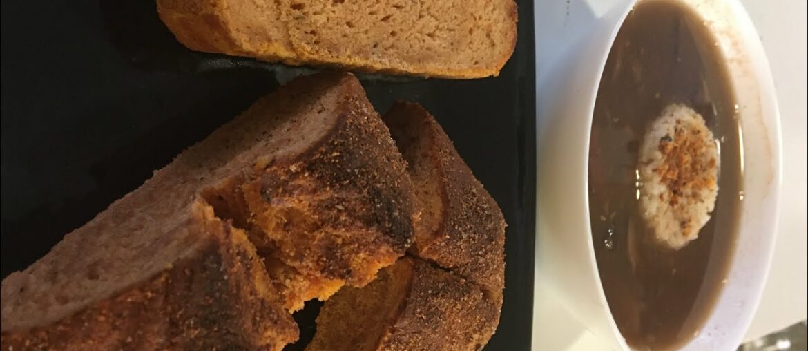 Vegan Recipe: Tomato Basil French Bread and Black Bean Soup