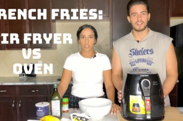Air Fryer Recipes FRENCH FRIES | Air Fryer Vs. Oven | Dundos Kitchen