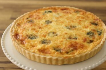 Spinach and cheese Quiche Recipe