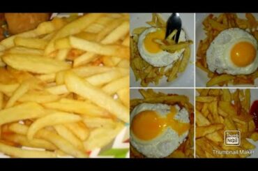 মুচমুচে ফ্রেঞ্চফ্রাই রেসিপি/ Crispy French fries recipe...