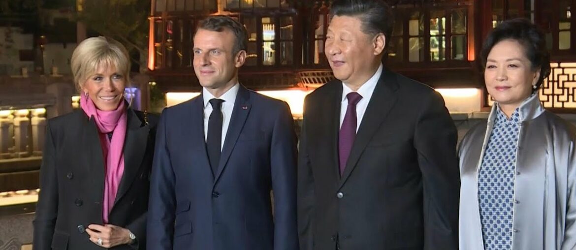 Chinese President holds intimate dinner for the Macrons in Shanghai | AFP