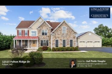 Sale: 5 Beds - 3 Baths - 5290 sq ft - Fulton - MD [$975,000] MLS #: MDHW272282