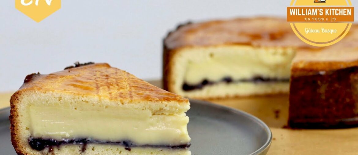 French Gateau Basque Recipe || William's Kitchen French Gateau Basque Recipe || William's Kitchen