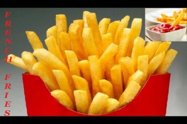 क्रिस्पी फ्रेंच फ्राइज की सीक्रेट रेसिपी CRISPY FRENCH FRIES RECIPE