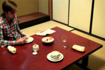 Traditional Japanese dining room