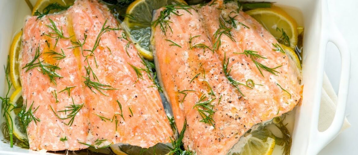 Perfectly Baked Salmon Recipe with Lemon and Dill – How to Bake Salmon Perfectly Baked Salmon Recipe with Lemon and Dill - How to Bake Salmon