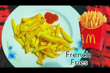 Crispy French Fries Recipe - Homemade Perfect French fries For children
