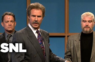 Celebrity Jeopardy! Kathie Lee, Tom Hanks, Sean Connery, Burt Reynolds - SNL
