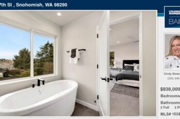 1632 7th St  Snohomish Washington Homes for Sale | www.coldwellbankerbain.com