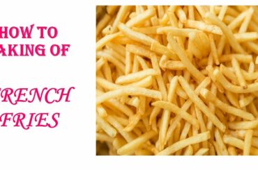 Recipe for crispy french fries at home
