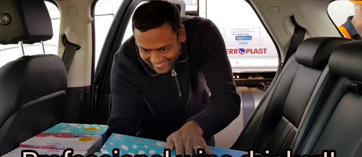 Calais to Dover and Stocking up Wine!