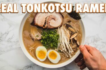 How To Make Real Tonkotsu Ramen