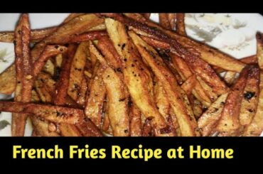 How to Make Crispy French Fries Recipe | Homemade perfect french fries recipe | Aloo chips at home