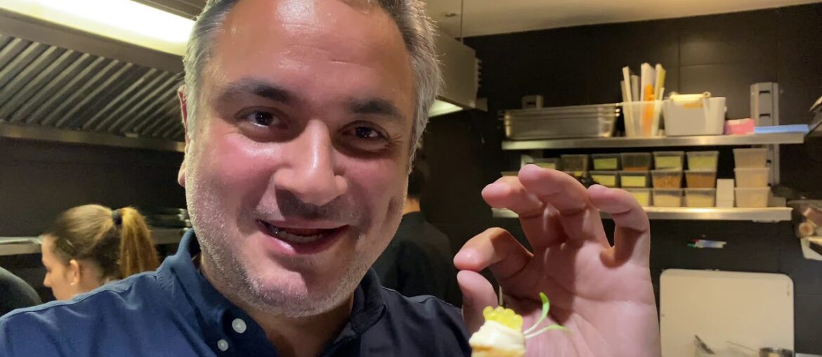 Lebanese Fine Dining and Tasting in Paris: In The Kitchen with Lebanese Michelin Chef Alan Geaam