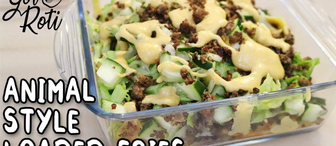 ANIMAL STYLE LOADED FRIES - FRENCH FRIES RECIPE - Gol Roti