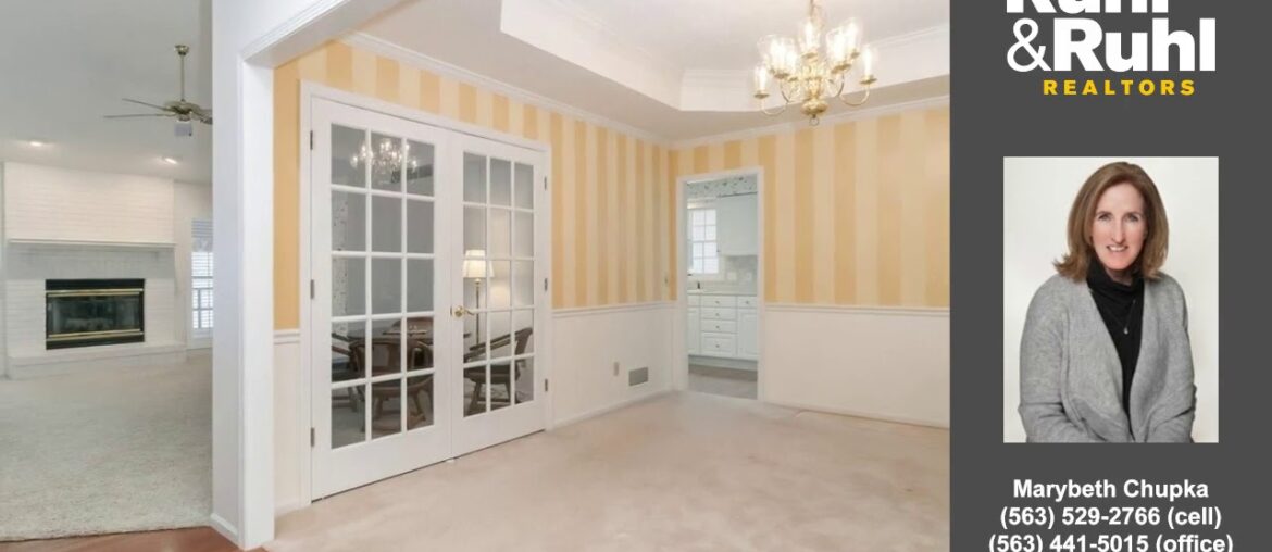 Condo/townhouse for Sale 3000 E 32nd Street 15 Davenport IA 52807 Ruhl&Ruhl Realtors