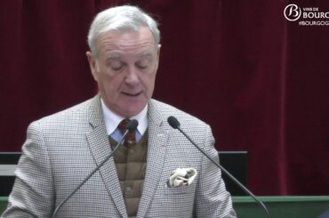 2019 Vintage François Labet, President of the Bourgogne Wine Board (BIVB)