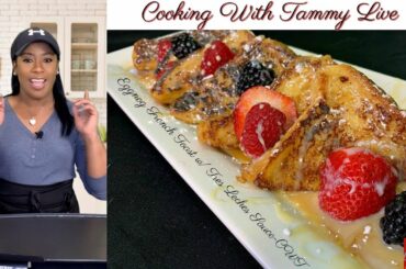 Eggnog French Toast With Tres Leches Sauce "Holiday Recipe"