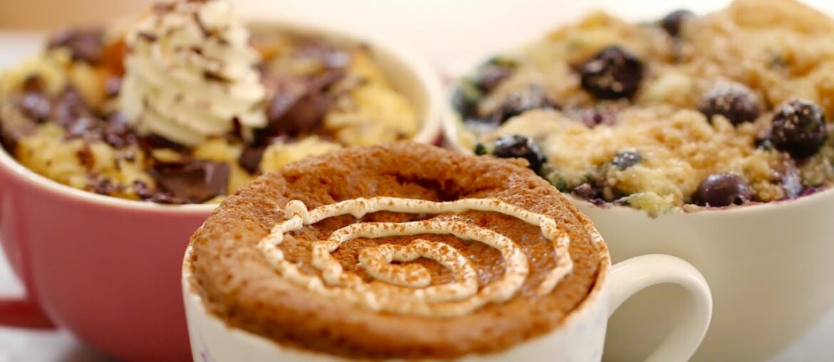 1 Minute Microwave Mug Breakfasts (with Egg-Free recipes) - Gemma's Bigger Bolder Baking Ep 76