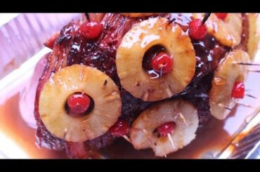 Baked Pineapple Glazed Ham For Christmas, Easter, or Thanksgiving! -I Heart Recipes