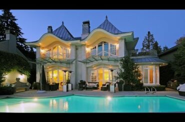 $14.6 Million Oceanfront Dreamy Elegant French Style Chateau In West Vancouver, Canada