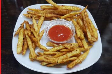 Spicy French Fries Recipe | Masala French Fries | Homemade Crispy Fries | Tanzeela's Kitchenette