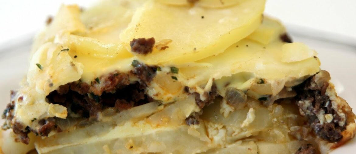 Potato and Ground Beef Gratin Recipe – CookingWithAlia – Episode 278 Potato and Ground Beef Gratin Recipe - CookingWithAlia - Episode 278