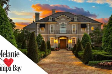 $2.3M French-Inspired Estate Outside Tampa 🏡 8,400+ sq ft, Wine Room, Pool | LUXURY HOME TOUR