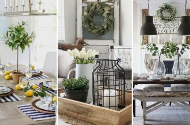 ❤DIY Farmhouse style dining room centerpieces Ideas❤ | Home decor & Interior design| Flamingo Mango