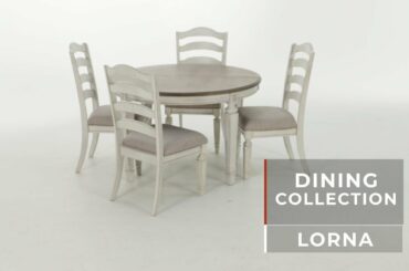 PRODUCT SPOTLIGHT: LORNA 5-PC. DINING PACKAGE | WG&R Furniture