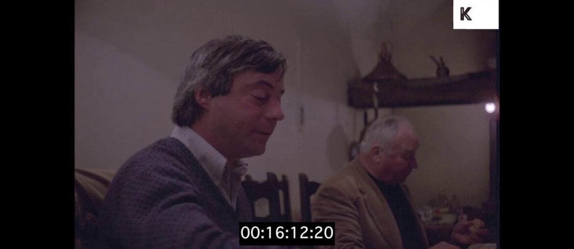 1970s Men Eating Dinner, South of France, 35mm 1970s Men Eating Dinner, South of France, 35mm