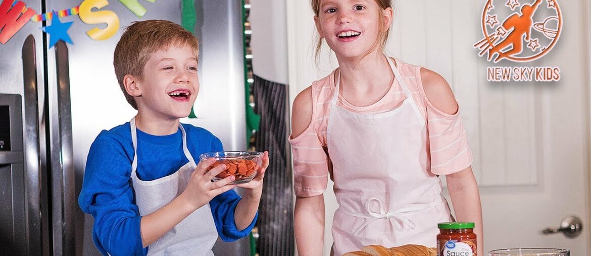 Kids Kitchen Real Recipes 6 – Kids Cooking French Bread Pizza Kids Kitchen Real Recipes 6 - Kids Cooking French Bread Pizza